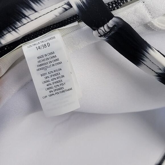 $134 Contours Coco Reef Sapphire Bra-Sized Underwire One-Piece Swimsuits 14/38 D - Picture 7 of 12